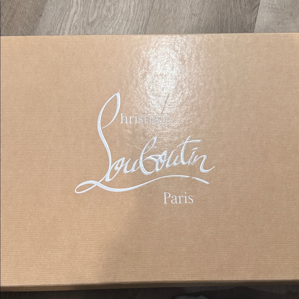 Christian Louboutin Astrilarge Botta 100 mm Black boots size 39